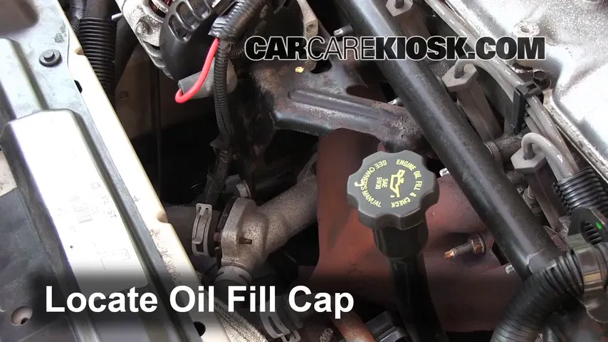 2002 Chevrolet Cavalier 2.2L 4 Cyl. Sedan (4 Door) Oil